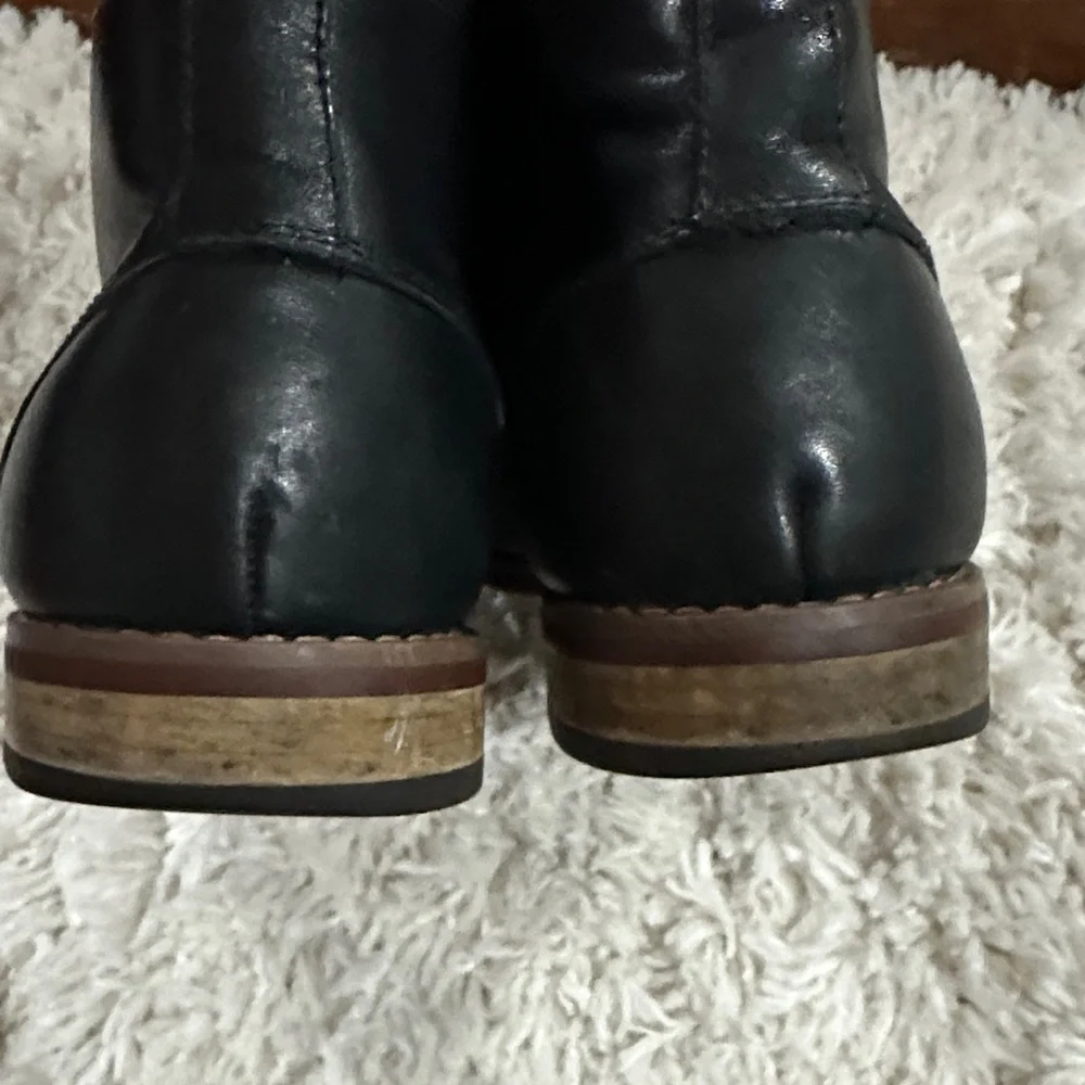 ALDO Black Leather Chukka Boots for Men - Picture 6 of 8